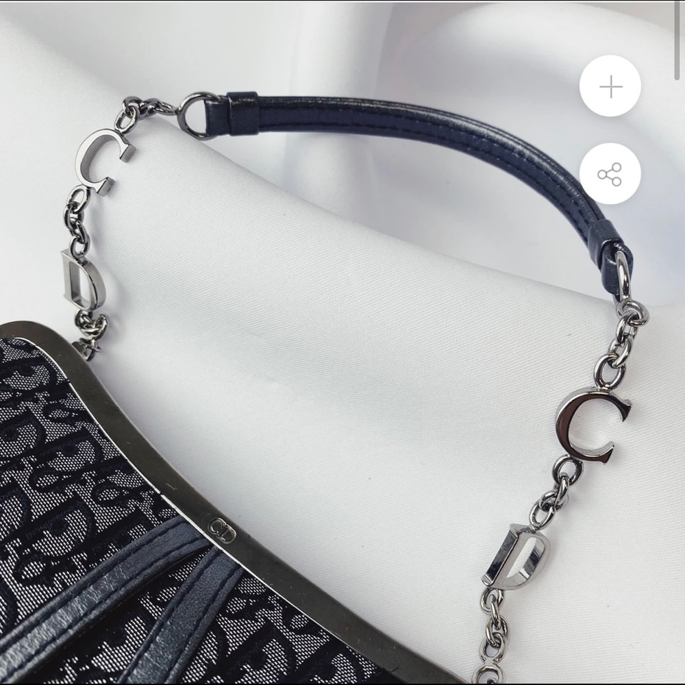 Vintage Dior Mini Saddle Bag - Picture 9 of 13